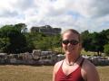 Kelly at Chichen-Itza.