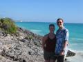 Kelly and I on the Carribean Coast.
